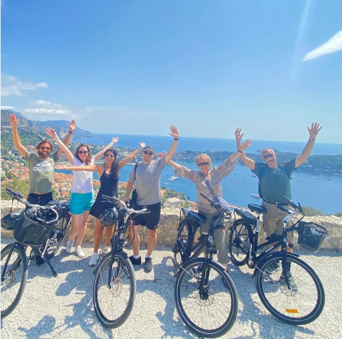 Grupo en tour eBike Costa Blanca